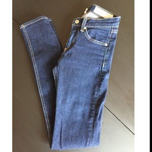 Rag & Bone High Rise Skinny Jeans